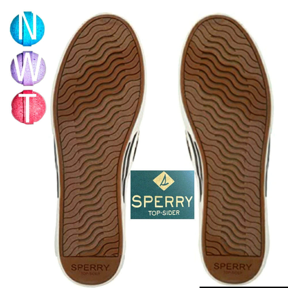 Sperry Leopard Slip Ons Women's Wave Canvas Sneaker ๐ NWT Last Pair - Picture 12 of 16